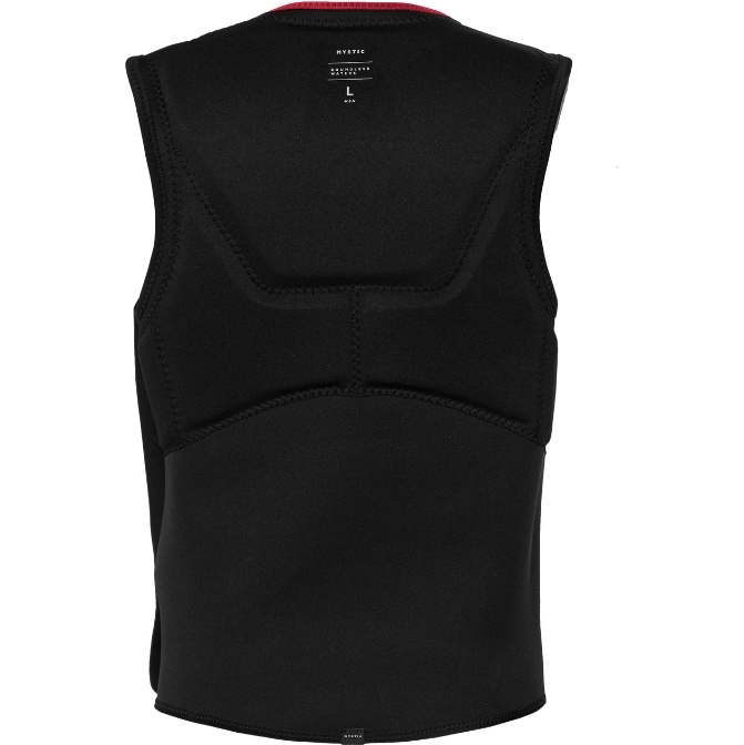 2026 Mystic Mens Solace Front Zip Kite Impact Vest 35005.240235 - Red